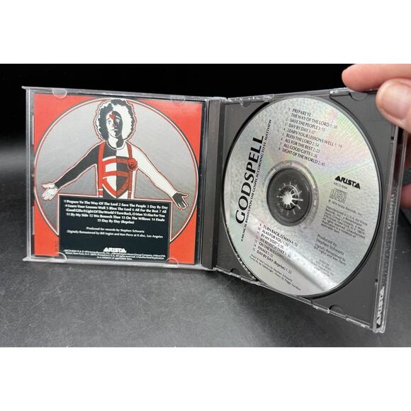 Godspell Original Musical CD By Stephen Schwartz Gospel According 2 St Matthew D - Picture 3 of 3